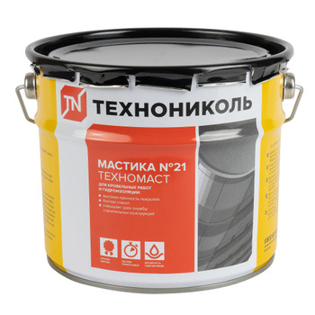 Мастика кровельная ТЕХНОНИКОЛЬ №21 Техномаст 3 кг