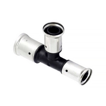 Изображение товара МП-Пресс Тройник редукционный 20х16х16 PVDF Henco Изображение товара МП-Пресс Тройник редукционный 20х16х16 PVDF Henco