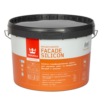 Краска фасадная Tikkurila Facade Silicon база A 9 л