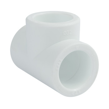 Изображение товара Тройник полипропиленовый 32мм соединительный RTP