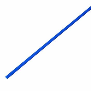 Трубка термоусадочная Rexant синяя 3,0/1,5 мм 1 м