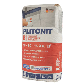 Клей для плитки Plitonit B С1Т 25 кг