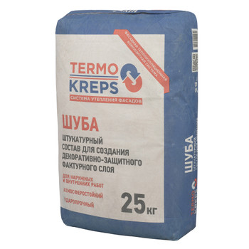 Штукатурка Крепс TERMOKREPS шуба 2 мм 25 кг