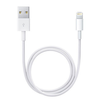 USB кабель для iPhone 5/5S/5C Rexant шнур 1м белый