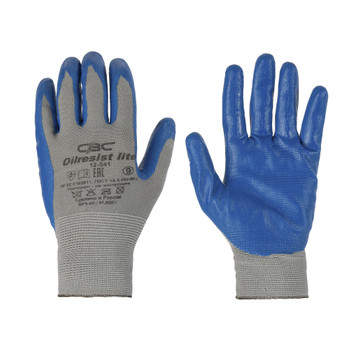 Перчатки нейлоновые с нитрильным покрытием