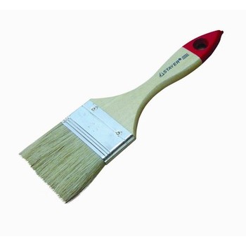 Кисть 25мм универсальная, натуральная щетина, деревянная ручка Т4Р