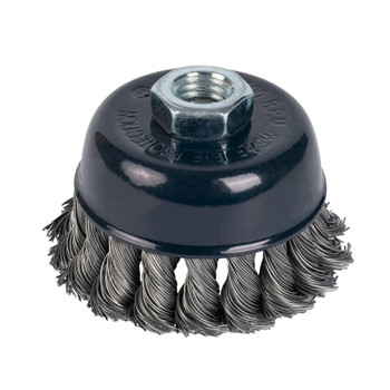 Изображение товара Щетка чашечная 75мм М14 для УШМ сталь крученая Йоко