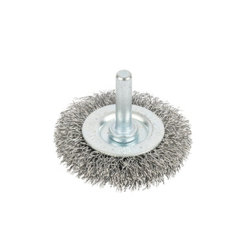 Изображение товара Щетка дисковая 50 мм для дрели из витой стальной проволоки Йоко