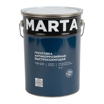 Грунт ГФ-021 Марта серый 6кг