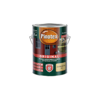 Декоративно-защитное средство для дерева Pinotex Original (база C) полуматовое 2,5л