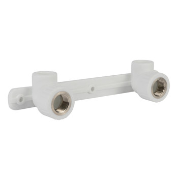 Изображение товара Угольник полипропиленовый двойной 20х1/2 90° ВР комбинированный RTP