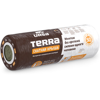 Утеплитель URSA TERRA Скатная крыша 3900х1200х150 мм, 1 шт/уп