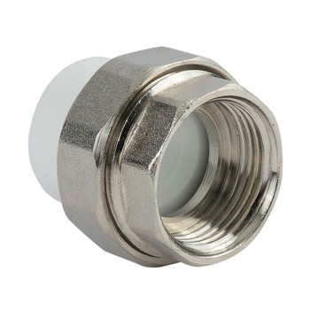 Муфта полипропиленовая 20х3/4" ВР комбинированная разъемная RTP