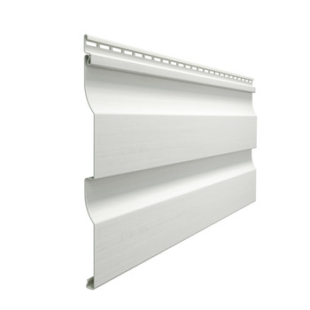 Изображение товара Сайдинг ПВХ Docke Premium Корабельный Брус D4,5D Белый