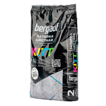 Затирка цементная Bergauf Kitt белая 2 кг