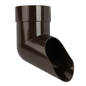 Изображение товара Наконечник трубы Docke Premium шоколад 185 мм 85 мм диаметр 90 угол изгиба