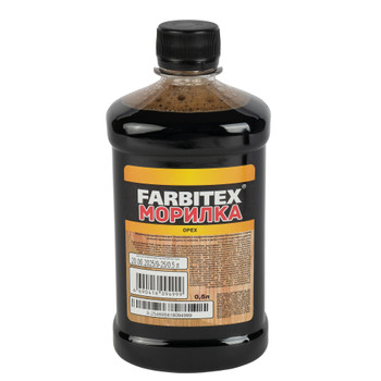 Морилка деревозащитная водная Farbitex орех 0,5л