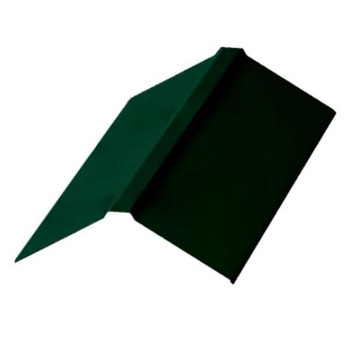 Планка конька плоского 150х150х2000 мм зеленый мох