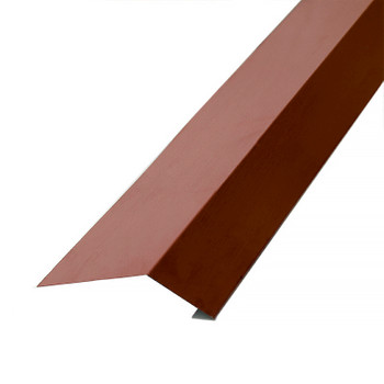 Планка карнизная Металл Профиль 100х69х2000 мм коричневый шоколад