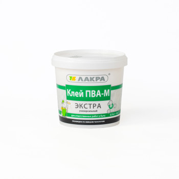 Клей ПВА-М Лакра Экстра 0,9 кг
