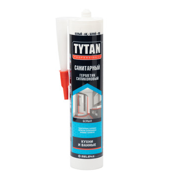 Герметик силиконовый санитарный Tytan Professional белый 280 мл