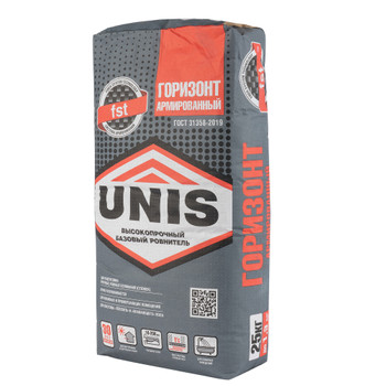 Ровнитель пола Unis Горизонт армированный М-300 25 кг