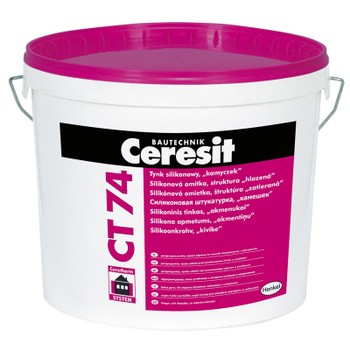 Штукатурка Церезит СТ 74 камешковая зерно 1,5 мм 25 кг