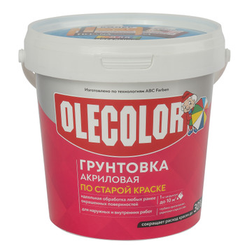 Грунтовка акриловая Olecolor по старой краске 1 кг