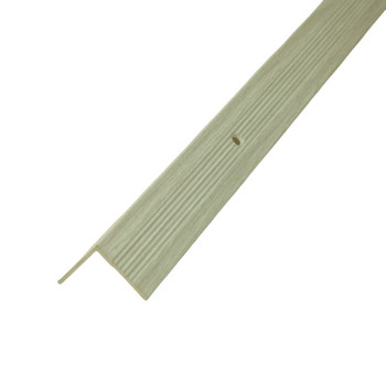 Порожек угловой 25х25х900 мм ясень серый Русский профиль