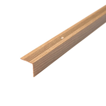 Изображение товара Порог угловой 25х25х900 мм дуб светлый Русский профиль алюминий декоративный