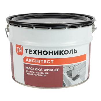 Мастика для гибкой черепицы ТЕХНОНИКОЛЬ №23 Фиксер 12 кг