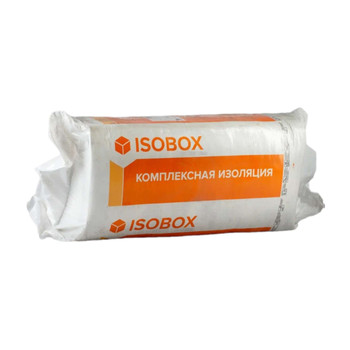 Утеплитель 1200х600х50мм Изобокс Экстралайт 33кг/м³ 8,6м²