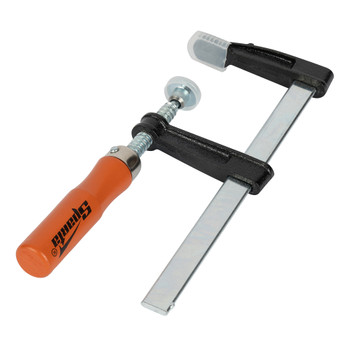 Изображение товара F образная струбцина 50х150мм Sparta деревянная ручка универсальная