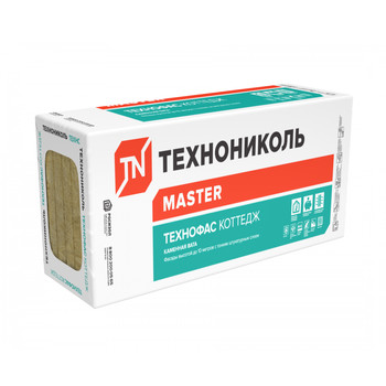 Утеплитель ТехноНИКОЛЬ Технофас Коттедж 1200х600х50 мм, 6 шт/уп