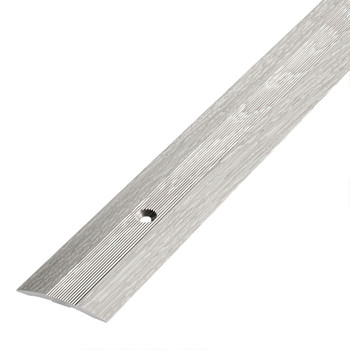 Порожек с открытым креплением 38х1800 мм ясень серый Русский профиль