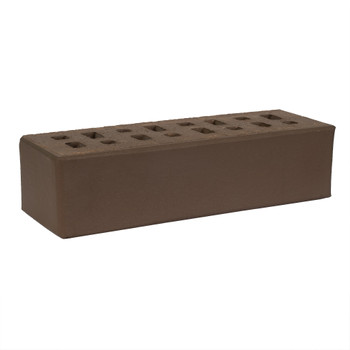 Изображение товара Клинкерный облицовочный кирпич М300 коричневый гладкий ЛСР Мюнхен