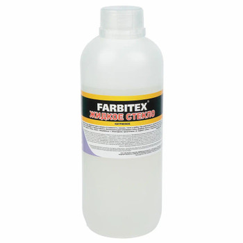 Стекло жидкое (1,3 кг) Farbitex 1л