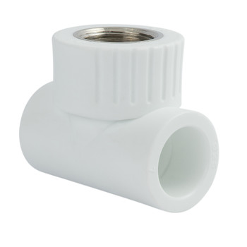 Тройник полипропиленовый 25х3/4" ВР комбинированный RTP