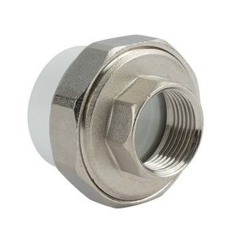 Изображение товара Муфта полипропиленовая 32х3/4 ВР комбинированная разъемная RTP