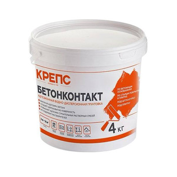 Грунтовка Крепс бетонконтакт 4кг