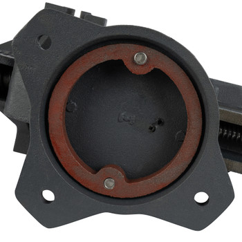 Изображение товара Поворотные тиски с наковальней 150 мм Ingco - надежный инструмент для точной фиксации