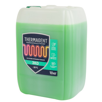 Теплоноситель Thermagent -30 °С ЭКО 10 кг (антифриз для систем отопления)