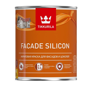 Краска фасадная Tikkurila Fasade Silicon база А 0,9 л