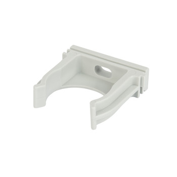 Крепеж-клипса для трубы 32 мм серая 5 шт