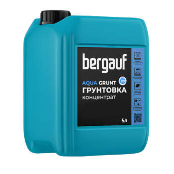 Грунтовка-концентрат Bergauf Aqua Grunt универсальная 5 л