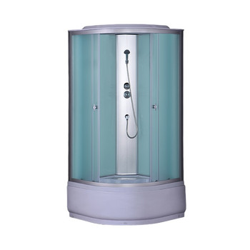 Душевая кабина Comforty высокий поддон 90х90см стекло крезет 4мм