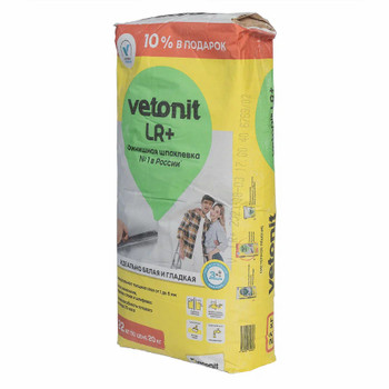 Шпаклевка финишная полимерная  Vetonit LR+ белая 22 кг 