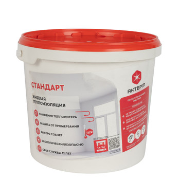 Изображение товара Жидкое керамическое теплоизоляционное покрытие Актерм Стандарт 5 л