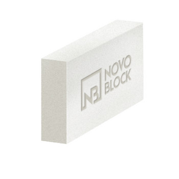Блок газобетонный Novoblock 625x300x250 мм, D500