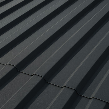 Профнастил МП-20 1150x2000 мм 0,45 мм серый графит